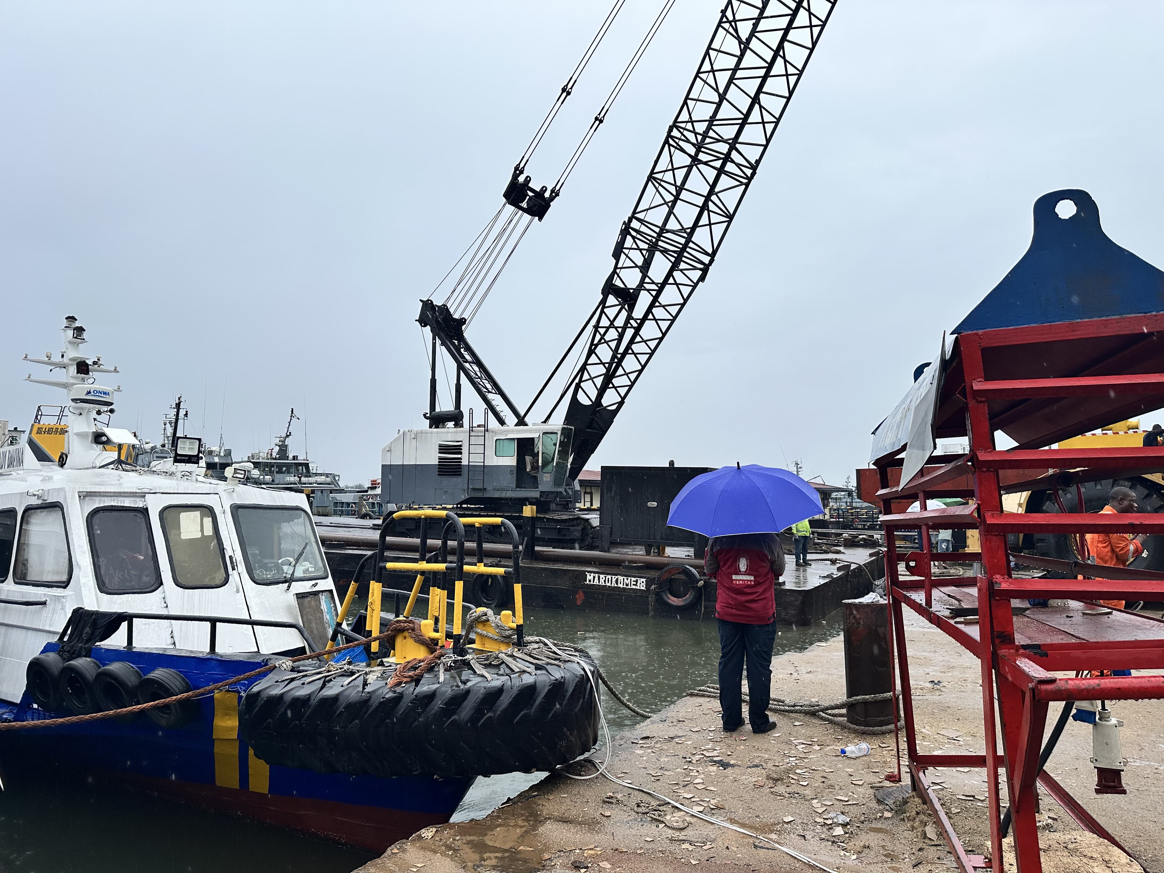 Export Line & Gangway Structure